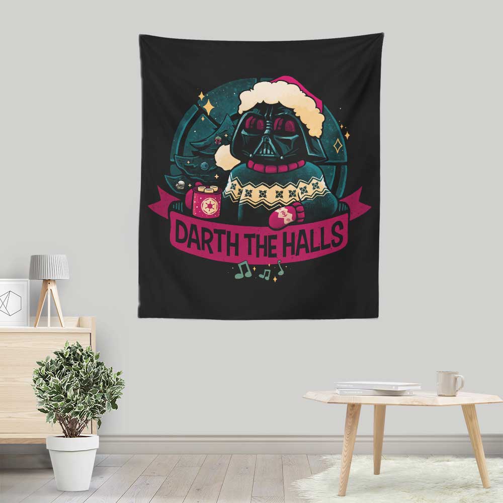 Darth the Halls - Wall Tapestry