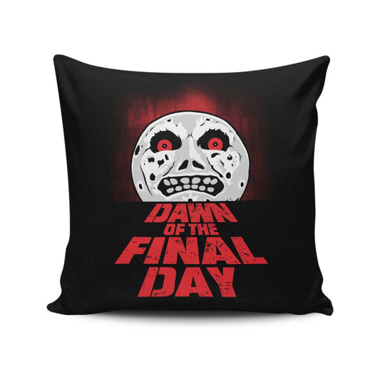 Dawn of the Final Day - Throw Pillow