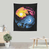 Day Night Evolution - Wall Tapestry