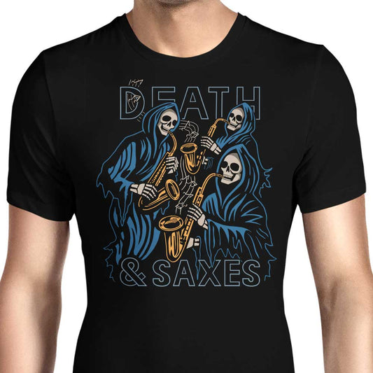 Death and Saxes - Men's Apparel