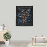 Death and Saxes - Wall Tapestry