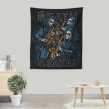 Death and Saxes - Wall Tapestry