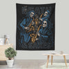 Death and Saxes - Wall Tapestry