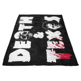Death and Texas - Fleece Blanket