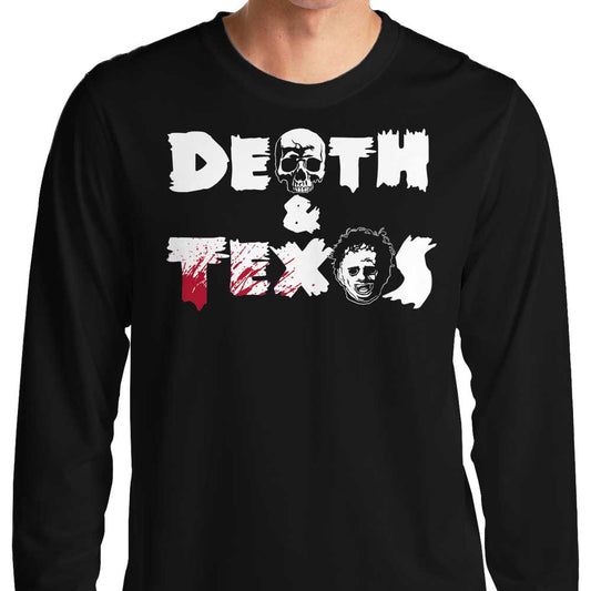 Death and Texas - Long Sleeve T-Shirt