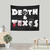 Death and Texas - Wall Tapestry