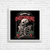 Death by Overthinking - Posters & Prints