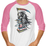 Death Enjoying Life - 3/4 Sleeve Raglan T-Shirt
