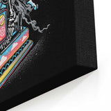 Death Enjoying Life - Canvas Print