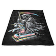 Death Enjoying Life - Fleece Blanket