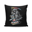 Death Enjoying Life - Throw Pillow