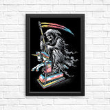 Death Enjoying Life - Posters & Prints