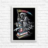 Death Enjoying Life - Posters & Prints