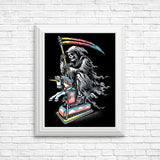 Death Enjoying Life - Posters & Prints