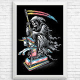 Death Enjoying Life - Posters & Prints