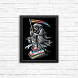 Death Enjoying Life - Posters & Prints