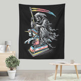 Death Enjoying Life - Wall Tapestry