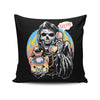 Death is Calling - Throw Pillow