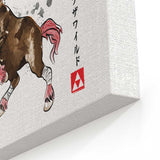 Death Mountain Watercolor - Canvas Print