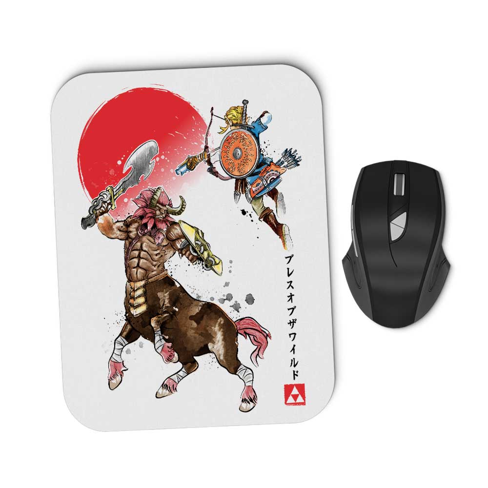 Death Mountain Watercolor - Mousepad