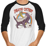 Death Otter - 3/4 Sleeve Raglan T-Shirt