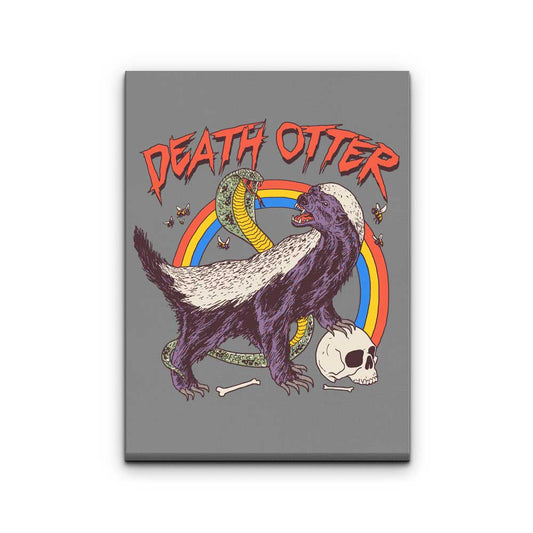 Death Otter - Canvas Print