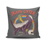 Death Otter - Throw Pillow