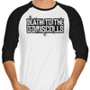 Death to the Gang - 3/4 Sleeve Raglan T-Shirt