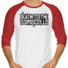 Death to the Gang - 3/4 Sleeve Raglan T-Shirt