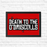 Death to the Gang - Posters & Prints
