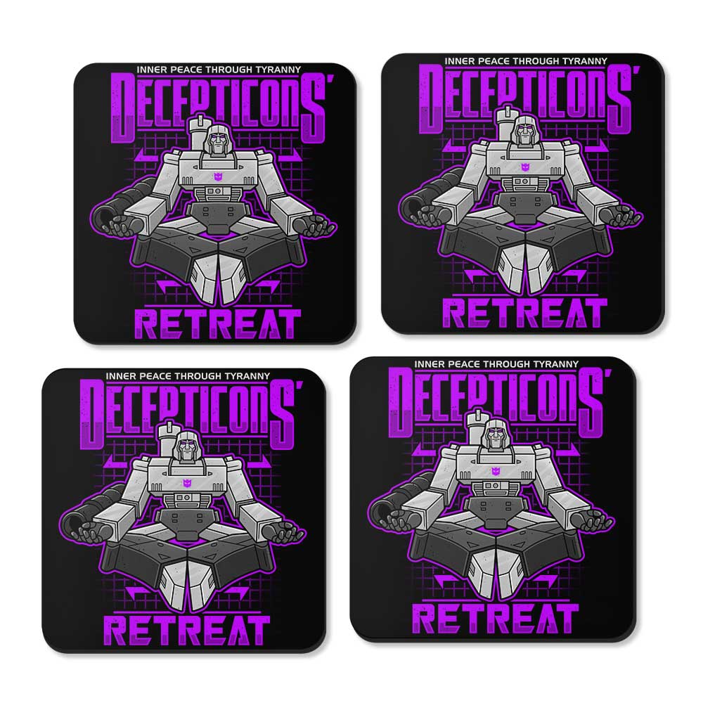 Decepticons Retreat - Coasters