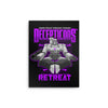 Decepticons Retreat - Metal Print