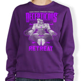 Decepticons Retreat - Sweatshirt