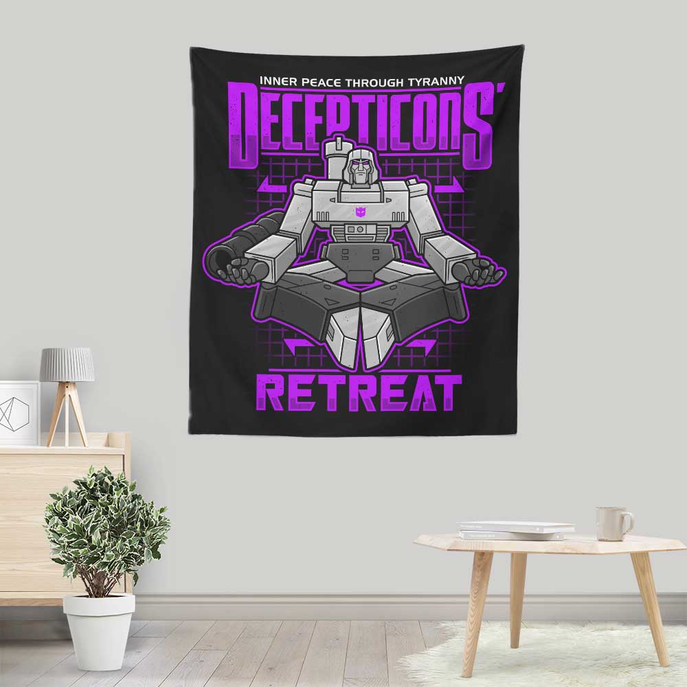 Decepticons Retreat - Wall Tapestry