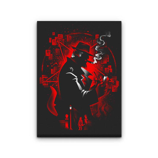 Demon Detective - Canvas Print