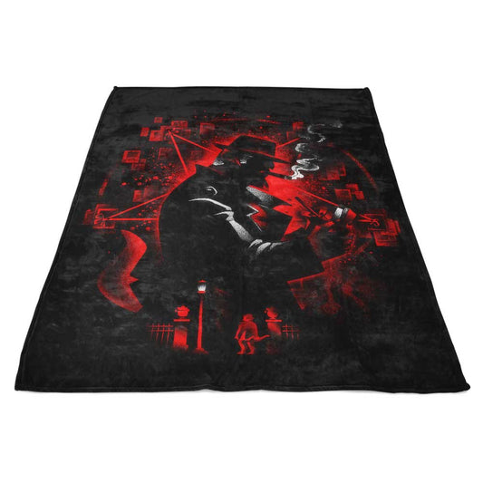 Demon Detective - Fleece Blanket