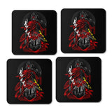 Demon Red Cape - Coasters