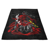 Demon Red Cape - Fleece Blanket