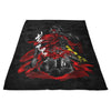 Demon Red Cape - Fleece Blanket