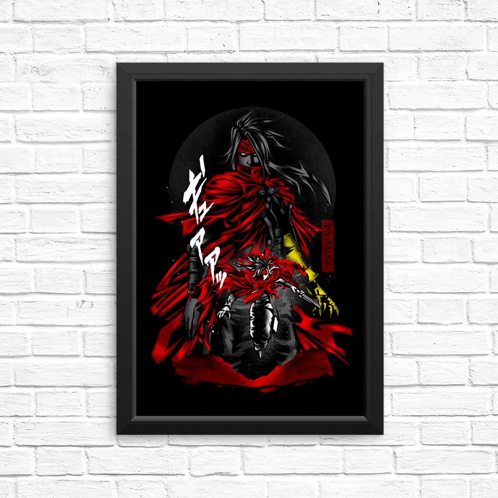 Demon Red Cape - Posters & Prints