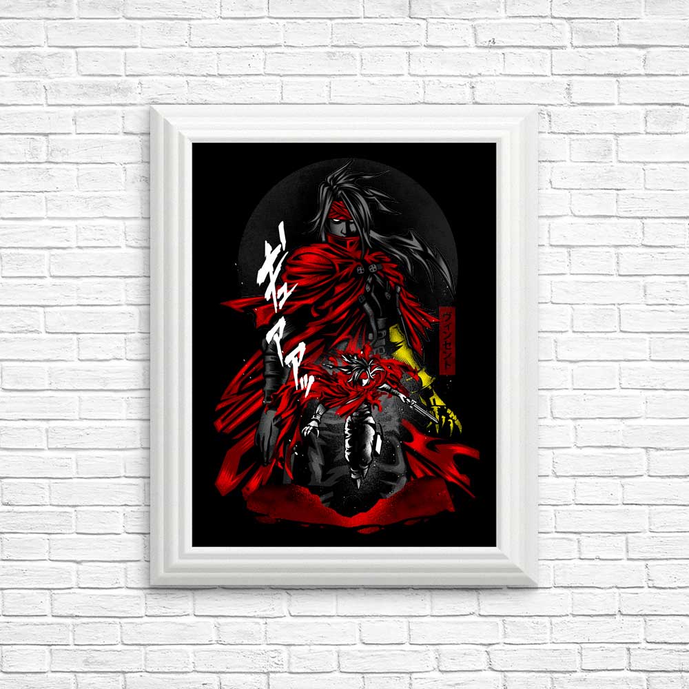 Demon Red Cape - Posters & Prints