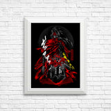 Demon Red Cape - Posters & Prints