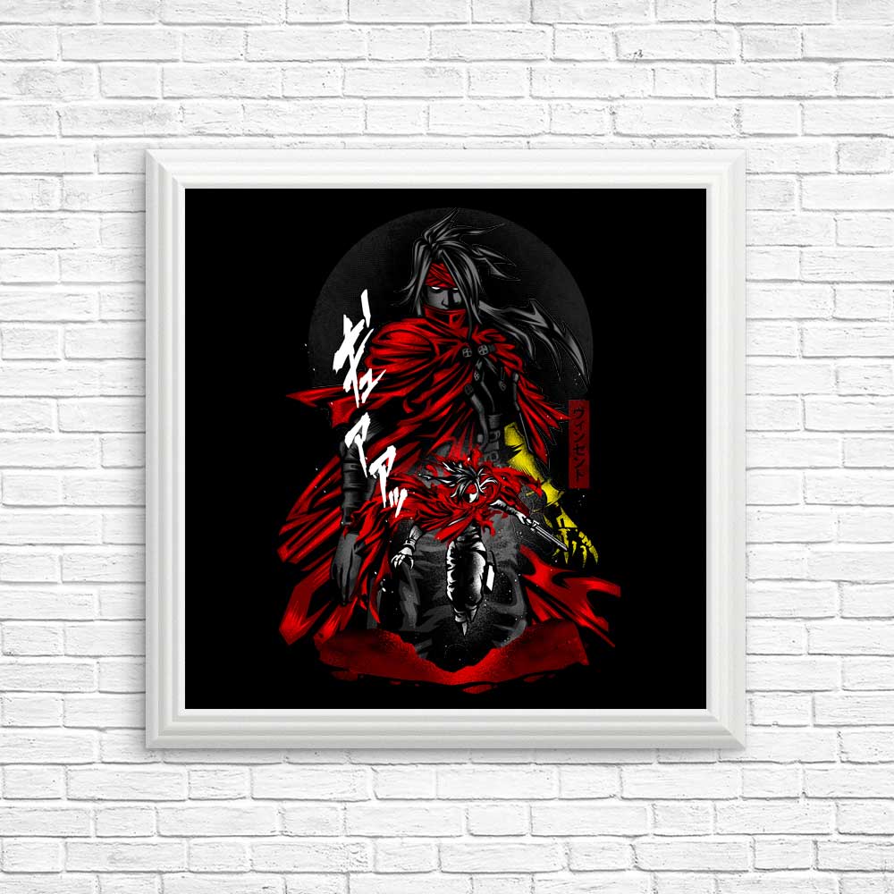 Demon Red Cape - Posters & Prints