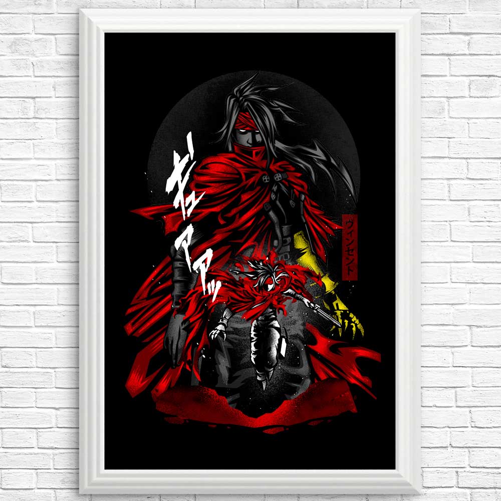 Demon Red Cape - Posters & Prints