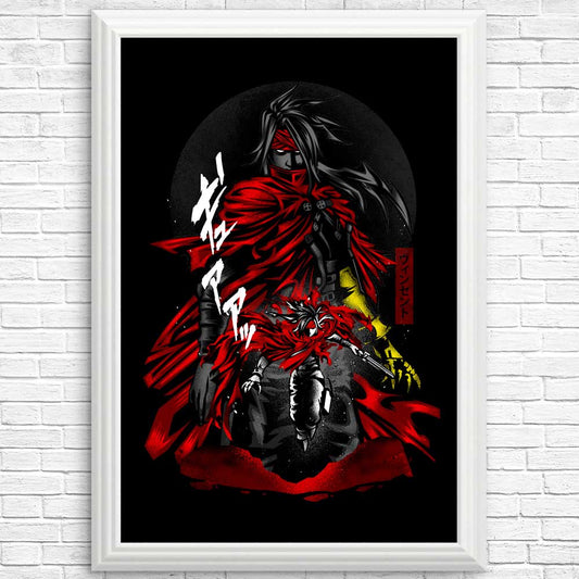 Demon Red Cape - Posters & Prints