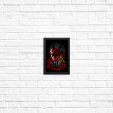 Demon Red Cape - Posters & Prints