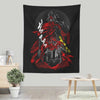 Demon Red Cape - Wall Tapestry