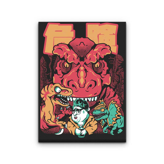 Dennis in Trouble - Canvas Print