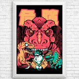 Dennis in Trouble - Posters & Prints