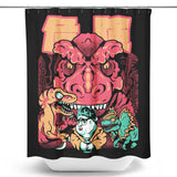 Dennis in Trouble - Shower Curtain